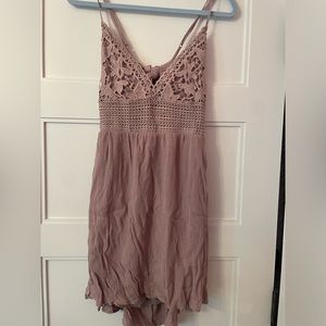 purple sun dress
